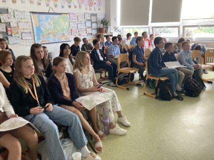 Absolventské práce 5. ročníku – slavnostní tečka za prvním stupněm