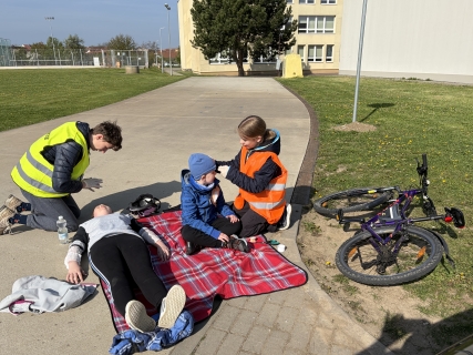 Zážitkové cvičení Mladých zdravotníků